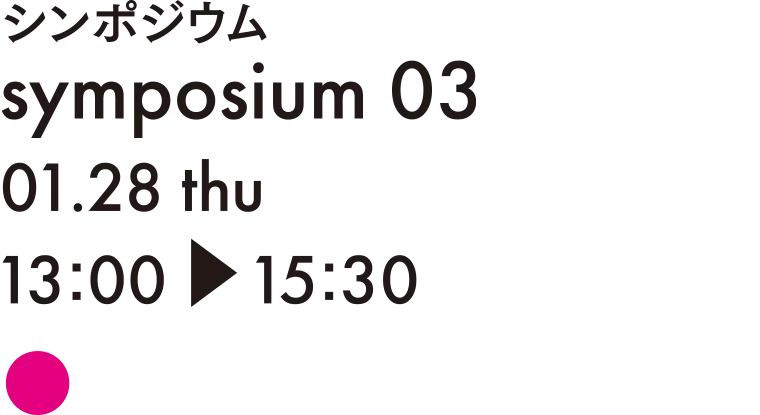 シンポジウム 03 地域モダニズム建築の継承と更新